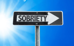 sign points towards sobriety after alcohol detox